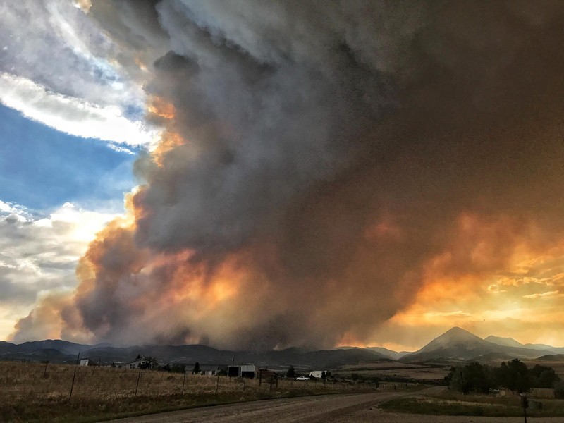 Alamosa News Top stories of 2018 in SLV 1Spring Fire